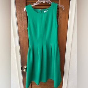 Size 10 emerald green Calvin Klein dress